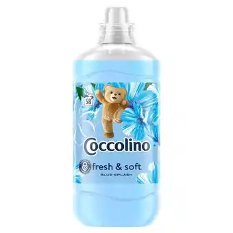 Kaufland Coccolino blue splash płyn do płukania tkanin koncentrat 1450 ml (58 prań) oferta
