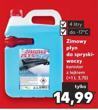 Kaufland Płyn do spryskiwaczy oferta