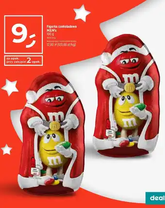 Dealz Figurka czekoladowa m&m's oferta
