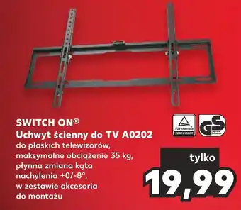 Kaufland SWITCH ON Uchwyt ścienny do TV A0202 oferta