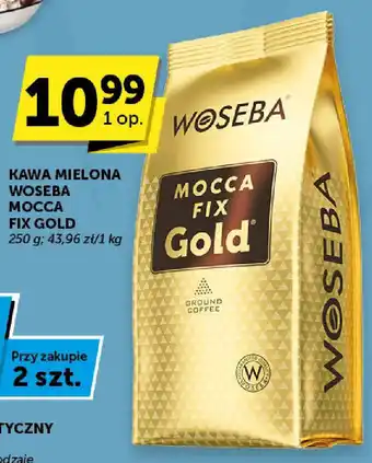 ABC KAWA MIELONA WOSEBA MOCCA FIX GOLD 250 g oferta