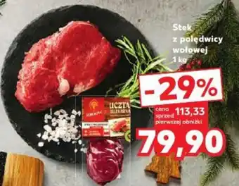 Kaufland Stek z polędwicy wołowej 1kg oferta
