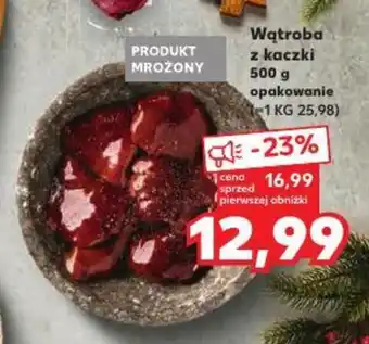 Kaufland Wątroba z kaczki 500 g oferta
