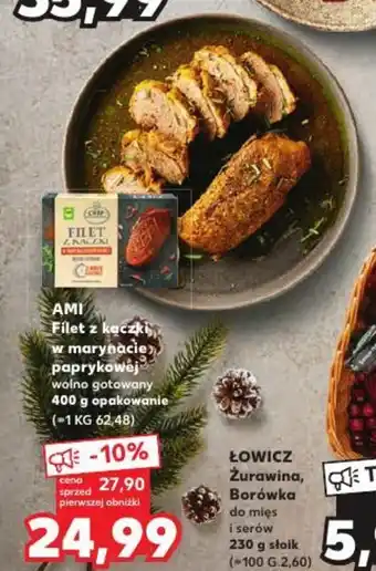 Kaufland AMI Filet z kaczki, w marynacie paprykowej 400 g oferta