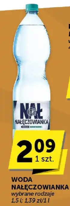 ABC WODA NAŁĘCZOWIANKA 1,5 L oferta