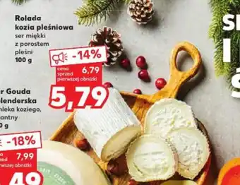 Kaufland Rolada kozia pleśniowa 100g oferta