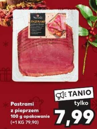 Kaufland Pastrami z pieprzem 100 g oferta