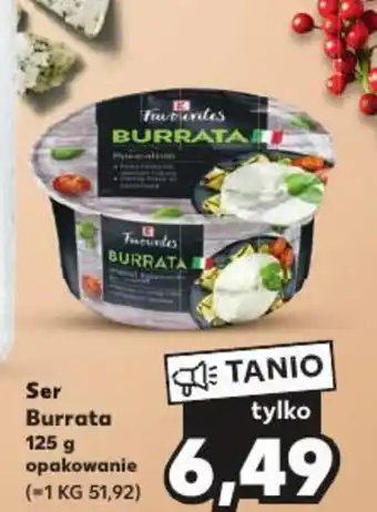 Kaufland Ser Burrata 125g oferta