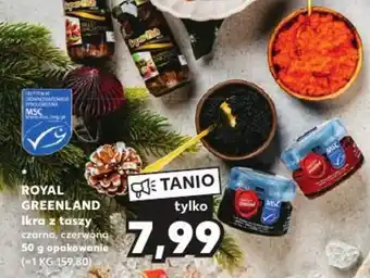 Kaufland ROYAL GREENLAND Ikra z taszy 50g oferta