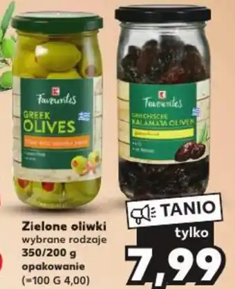 Kaufland Zielone oliwki 350/200 g oferta