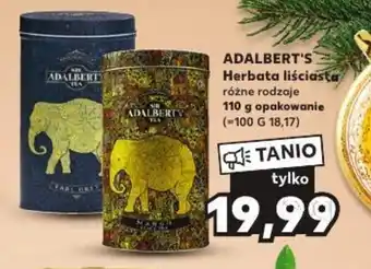 Kaufland ADALBERT'S Herbata liściasta 110g oferta