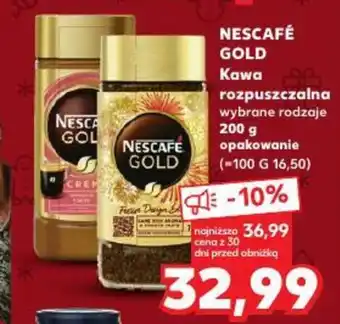 Kaufland NESCAFÉ GOLD Kawa rozpuszczalna 200 g oferta