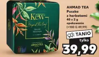 Kaufland AHMAD TEA Puszka z herbatami 40 x 2 g oferta