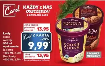 Kaufland Lody 500ml oferta