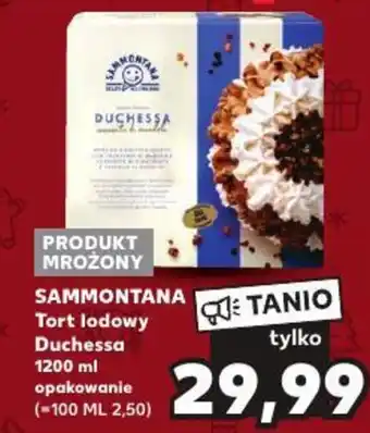 Kaufland SAMMONTANA Tort lodowy Duchessa 1200 ml oferta