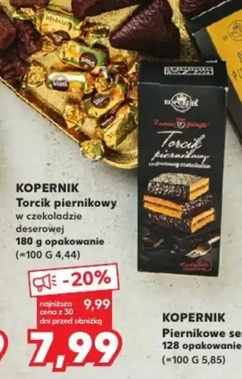 Kaufland KOPERNIK Torcik piernikowy 180g oferta