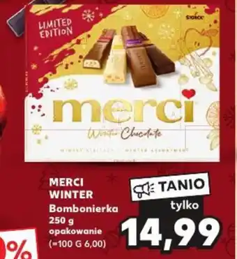 Kaufland MERCI WINTER Bombonierka 250 g oferta