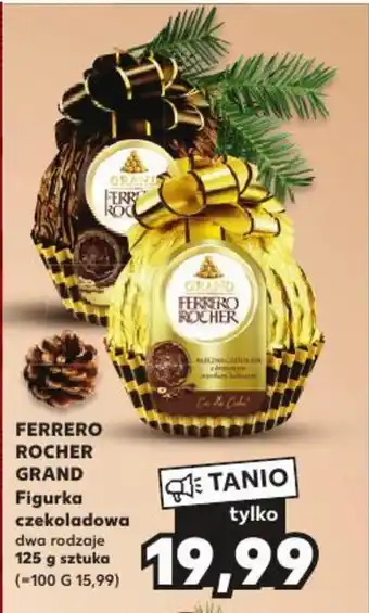 Kaufland FERRERO ROCHER GRAND Figurka czekoladowa 125 g oferta