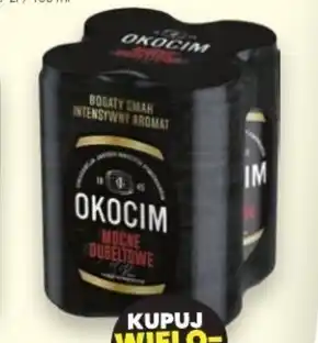 Twój Market Okocim piwo jasne mocne dubeltowe 500 ml oferta