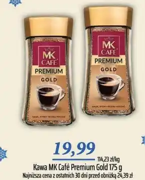 Społem Mk café premium gold kawa rozpuszczalna 175 g oferta