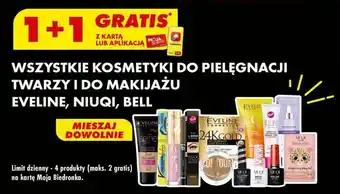 WSZYSTKIE KOSMETYKI DO PIELĘGNACJI TWARZY I DO MAKIJAŻU EVELINE, NIUQI, BELL