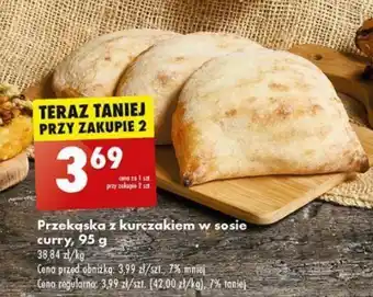 Biedronka Przekąska z kurczakiem w sosie curry, 95 g oferta