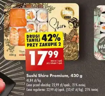 Biedronka Sushi Shiro Premium, 430 g oferta