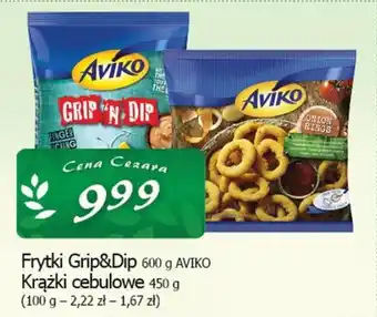 Cezar Delikatesy Frytki Grip&Dip 600 g/Krążki cebulowe 450 g oferta