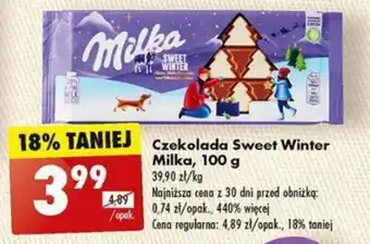 Czekolada Sweet Winter Milka, 100 g