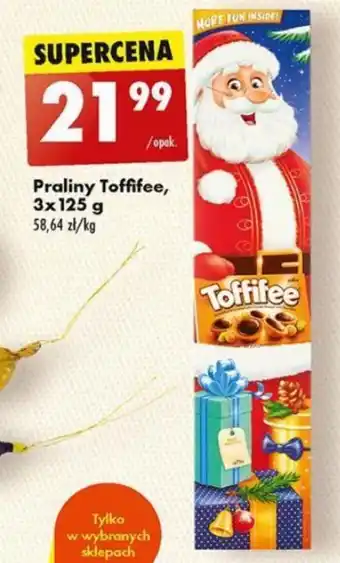 Biedronka Praliny Toffifee, 3 x 125 g oferta