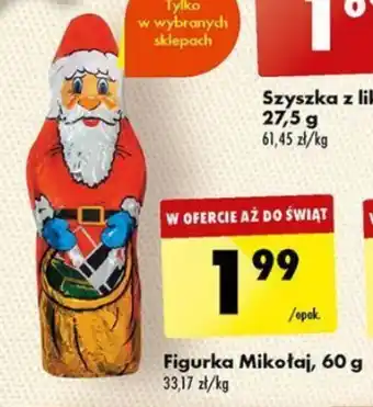 Biedronka Figurka Mikołaj, 60 g oferta