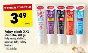 Biedronka Fajny pisak XXL Delecta, 30 g oferta