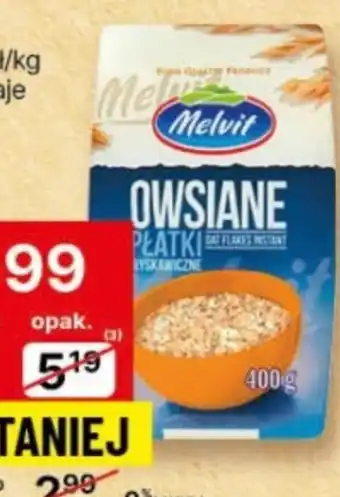 Płatki owsiane melvit