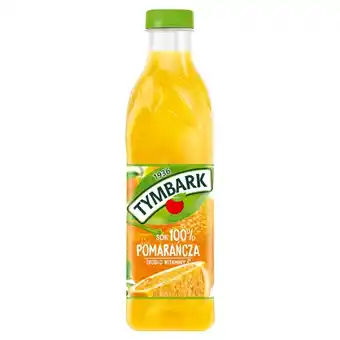 Delikatesy Centrum Tymbark sok 100 % pomarańcza 1 l oferta