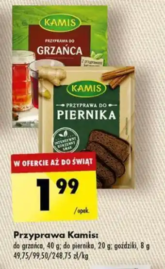 Biedronka Przyprawa Kamis: 8-40 g oferta