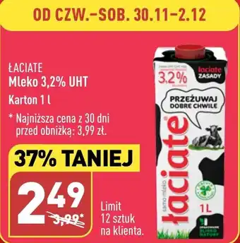 ALDI Mleko 3,2% UHT 1 l oferta