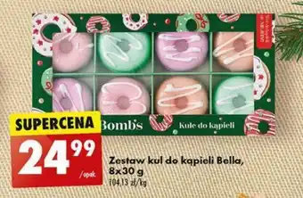 Biedronka Zestaw kul do kąpieli Bella 8 x 30 g oferta