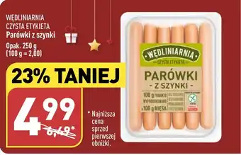 ALDI Parówki z szynki 250 g oferta