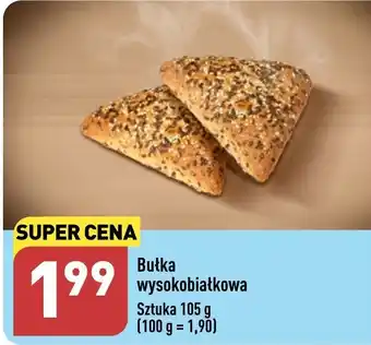 ALDI Bułka wysokobiałkowa Sztuka 105 g oferta