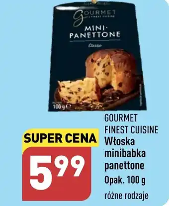 ALDI Włoska minibabka panettone Opak. 100 g oferta