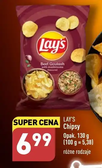 ALDI Chipsy 130 g oferta