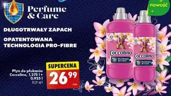 Biedronka Płyn do płukania Coccolino 1,275 l oferta