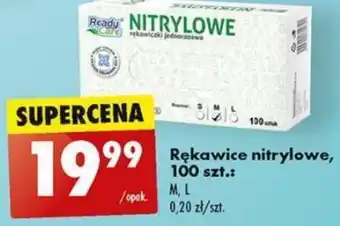 Biedronka Rękawice nitrylowe 100 szt. oferta