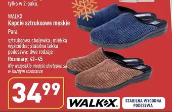 ALDI WALKX Kapcie sztruksowe męskie oferta