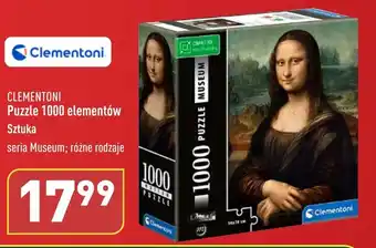 ALDI CLEMENTONI Puzzle 1000 elementów oferta