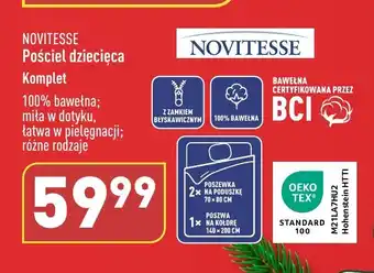 ALDI NOVITESSE Pościel dziecięca oferta