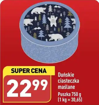 ALDI Duńskie ciasteczka maślane 750 g oferta