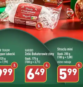 ALDI Strucla mini 200 g oferta