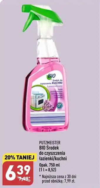 ALDI BIO Środek do czyszczenia łazienki/kuchni 750 ml oferta