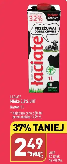 ALDI Mleko 3,2% UHT 1 L oferta